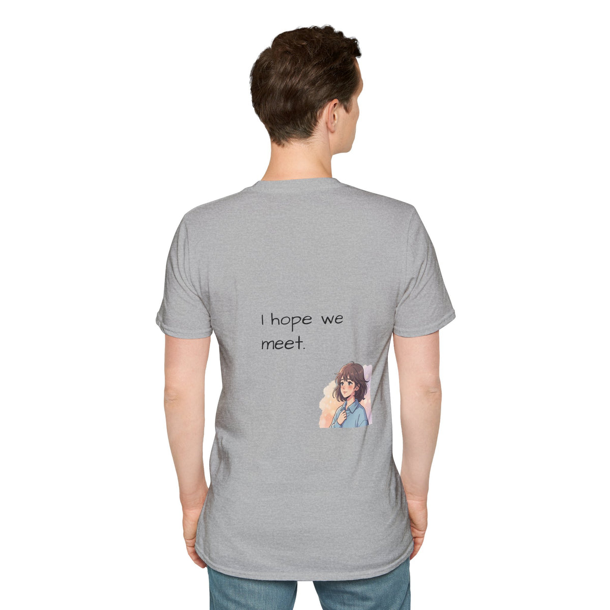 "I Wonder What Your World Is Like" T-Shirt - Loved;Eventually - Minimal Graphic Tee