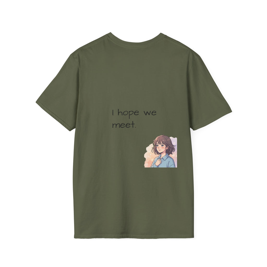 "I Wonder What Your World Is Like" T-Shirt - Loved;Eventually - Minimal Graphic Tee