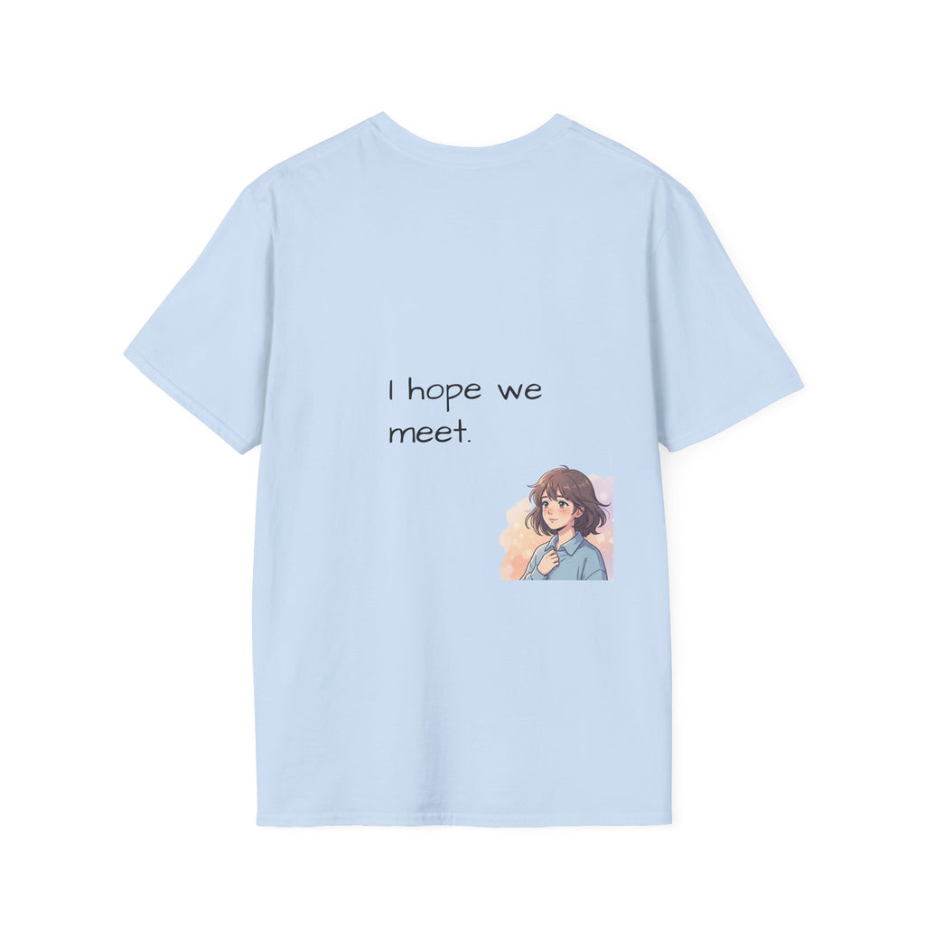 "I Wonder What Your World Is Like" T-Shirt - Loved;Eventually - Minimal Graphic Tee
