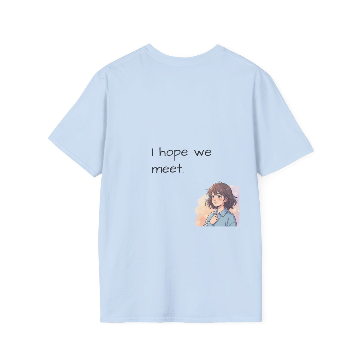 "I Wonder What Your World Is Like" T-Shirt - Loved;Eventually - Minimal Graphic Tee