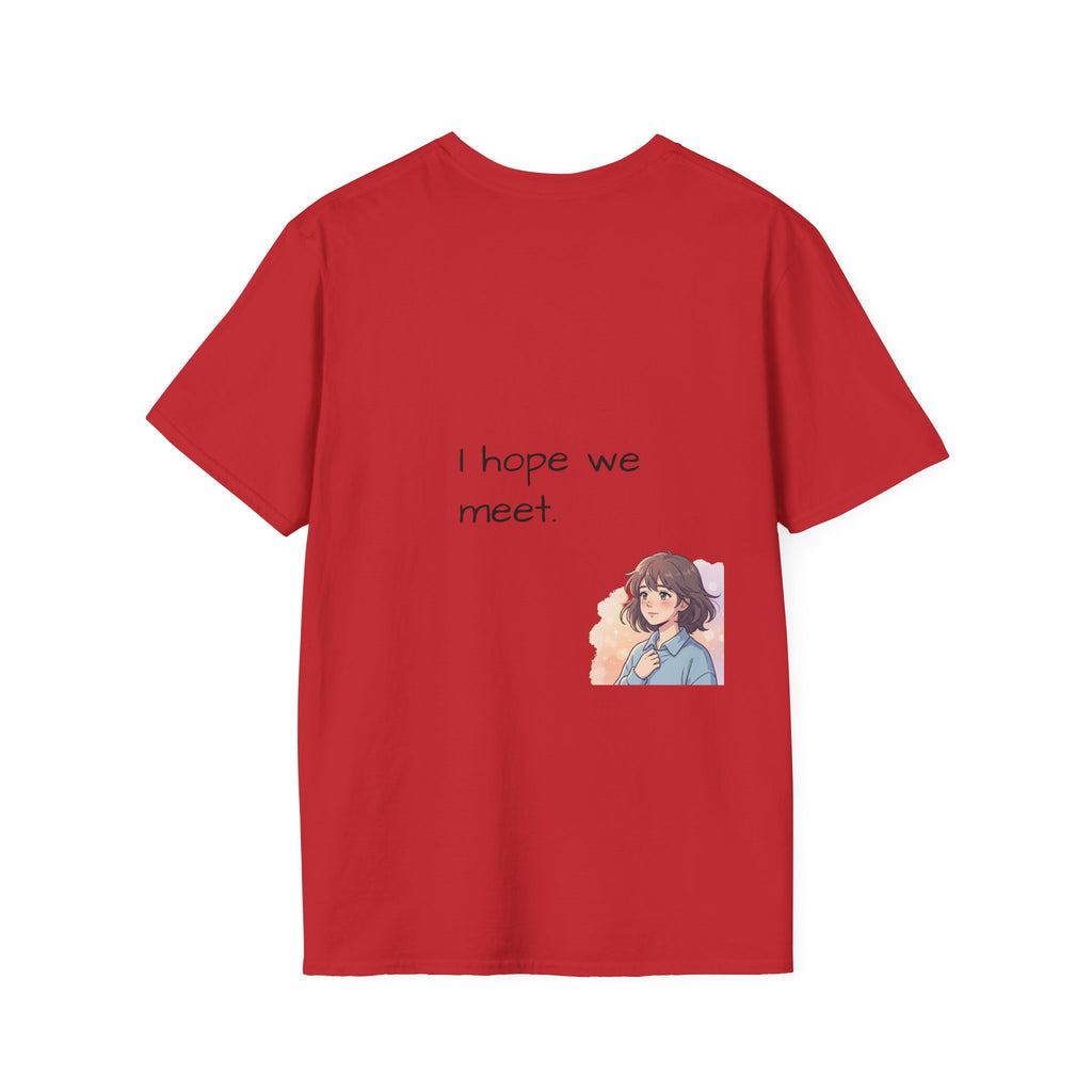 "I Wonder What Your World Is Like" T-Shirt - Loved;Eventually - Minimal Graphic Tee