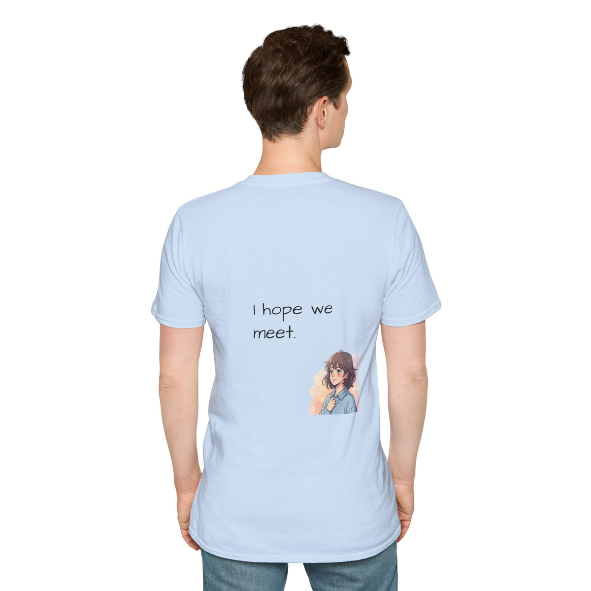 "I Wonder What Your World Is Like" T-Shirt - Loved;Eventually - Minimal Graphic Tee