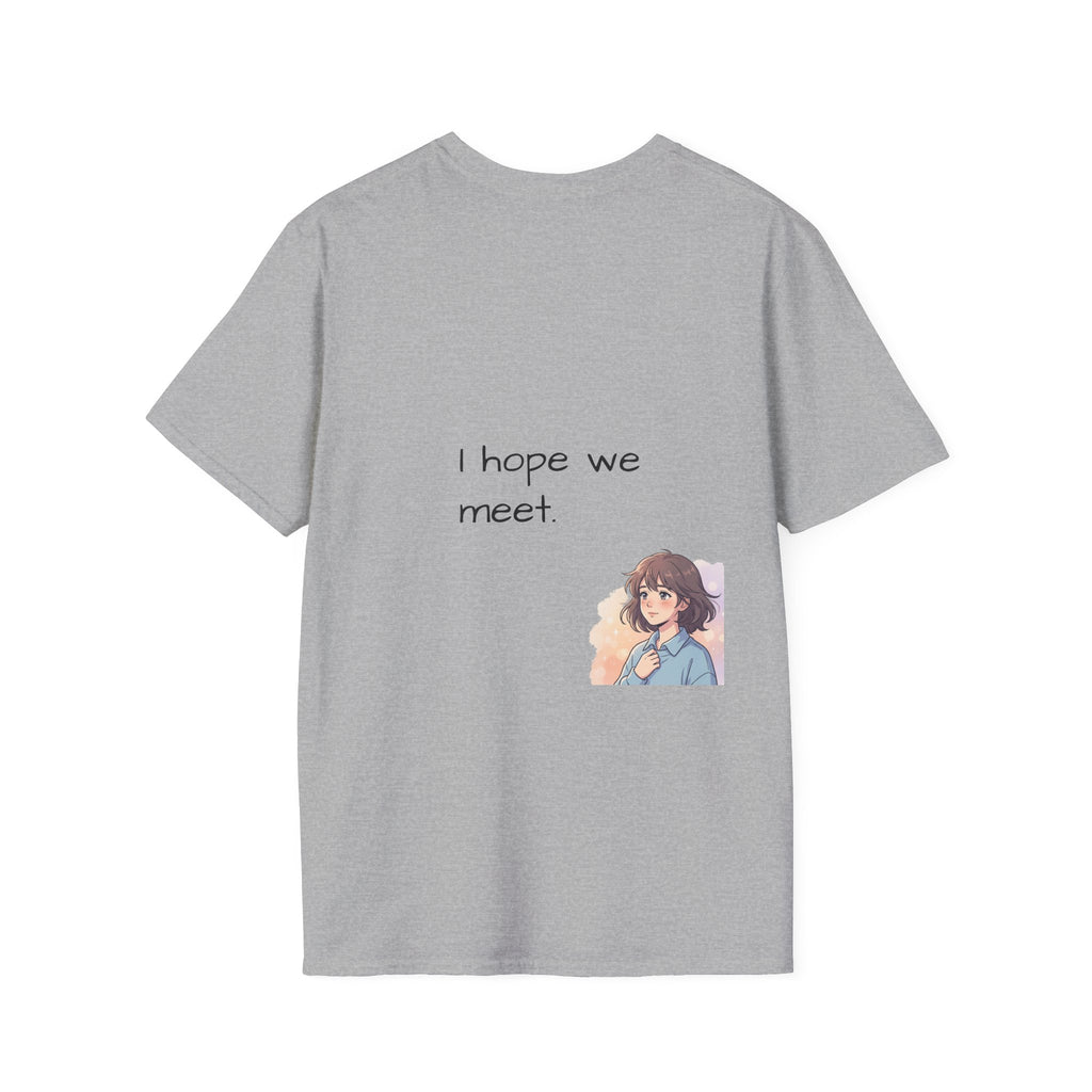 "I Wonder What Your World Is Like" T-Shirt - Loved;Eventually - Minimal Graphic Tee