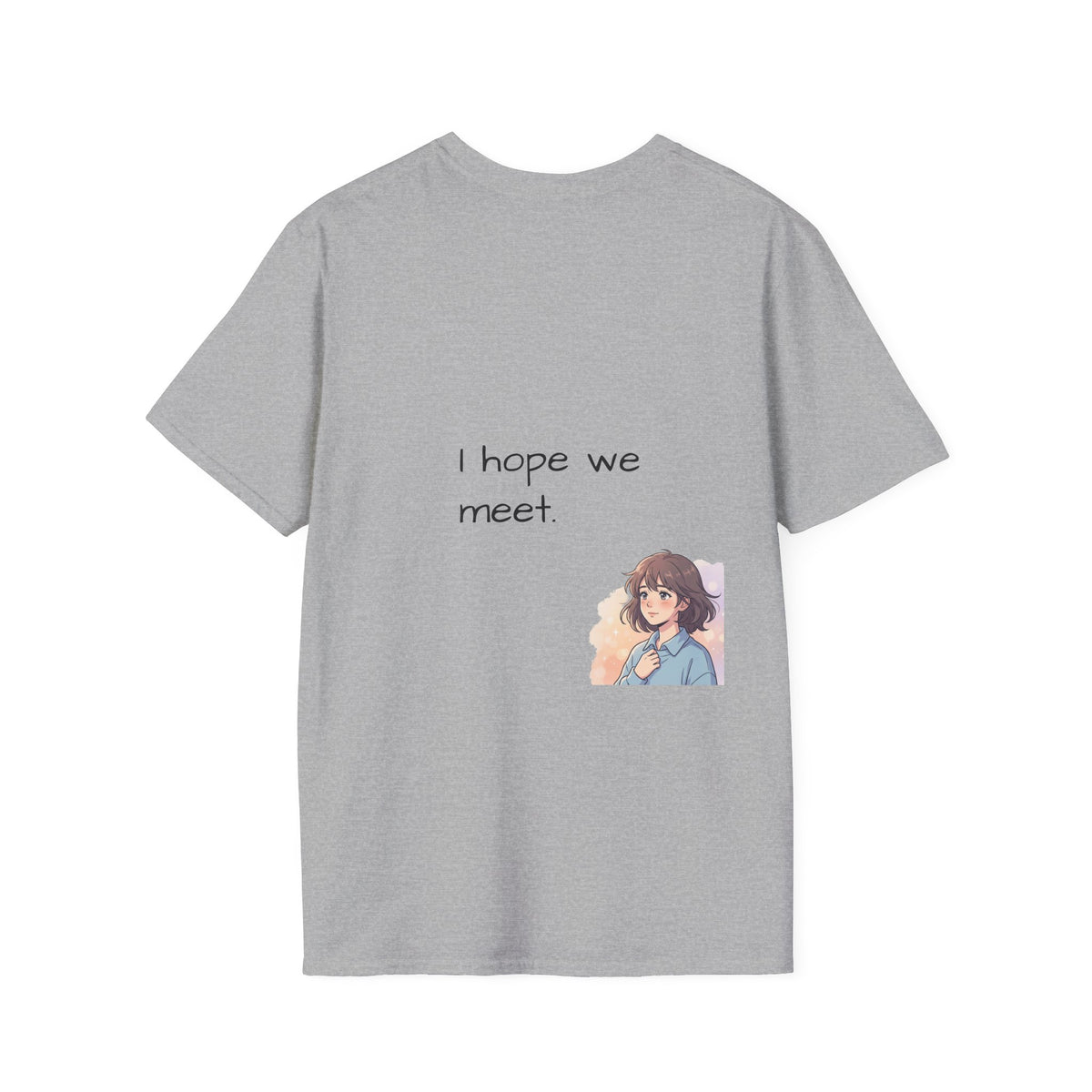 "I Wonder What Your World Is Like" T-Shirt - Loved;Eventually - Minimal Graphic Tee